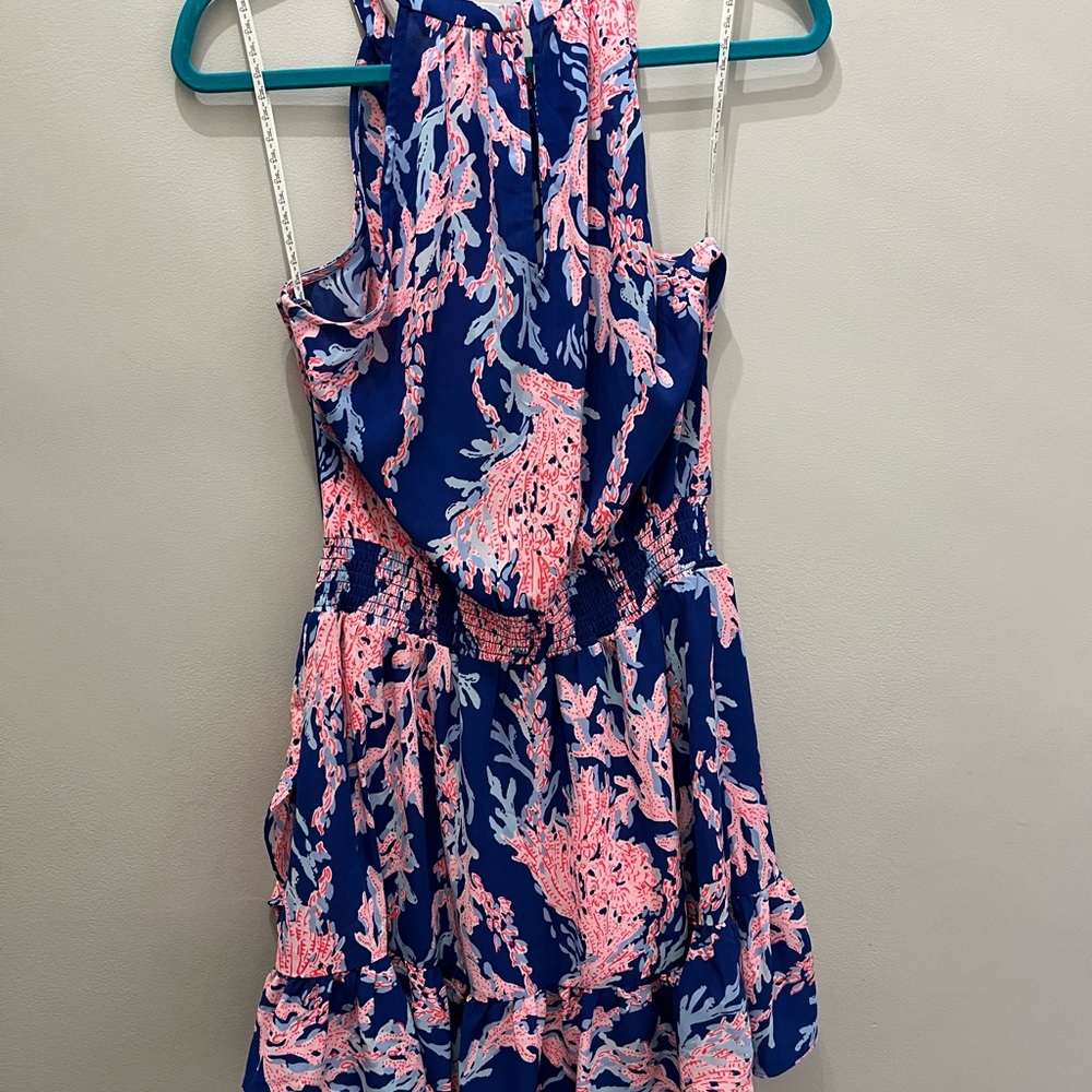 Lilly Pulitzer borealis blue dress size 12 EUC